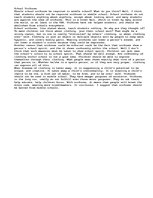 Esszék 'School Uniforms', 1.                