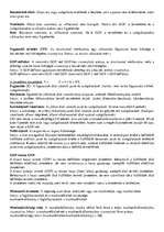 Összefoglalók, jegyzetek 'Makroökonómia fogalmak összesítve', 2.                