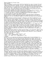 Esszék 'Theory of Meaning in Ancient India', 1.                