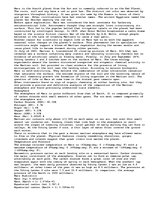 Összefoglalók, jegyzetek 'Information on Mars', 1.                