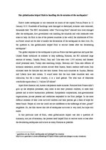 Esszék 'Has Globalization Helped Haiti in Handling the Devastation of the Earthquake?', 1.                