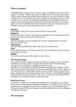 Kutatási anyagok 'Weather, Climate Zones', 1.                