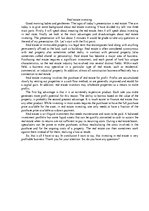 Összefoglalók, jegyzetek 'Real Estate Investing', 1.                