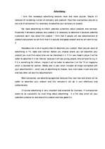 Esszék 'Advertising', 1.                