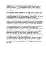 Esszék 'Television', 1.                