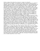 Esszék 'If Man Created Culture then how Can Man Be a Creature of Culture? ', 1.                