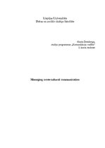 Kutatási anyagok 'Managing Cross Cultural Communication', 1.                