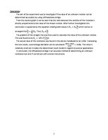 Minták 'Determining Electrical Resistance Using Wheatstone Bridge', 7.                