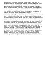 Esszék 'Conflicts in the Godfather', 1.                