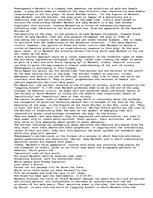 Esszék 'Macbeth and Feminism', 1.                