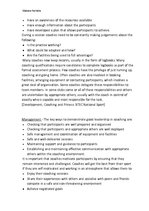 Összefoglalók, jegyzetek 'Roles, Responsibilities and Skills of Sports Coaches', 8.                