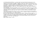 Esszék 'Programming Languages Discusses a Few of the Programming Languages Used at Hewle', 2.                