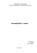 Esszék 'Lebensniveau der Bevolkerung', 1.                