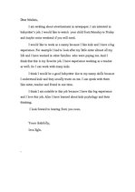 Esszék 'Letter ', 1.                