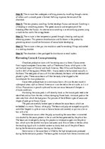 Kutatási anyagok 'The Production of Chocolate', 2.                