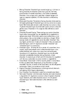 Kutatási anyagok 'The Production of Chocolate', 7.                