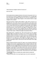 Esszék 'Immigration and Multiculturalism Benefit Both the US and the UK', 1.                