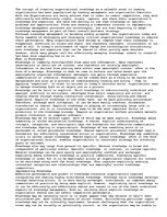 Esszék 'The Concept of Treating Organizational Knowledge', 1.                