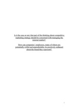 Kutatási anyagok 'Competitive Marketing Strategy', 1.
