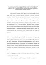 Kutatási anyagok 'Competitive Marketing Strategy', 3.