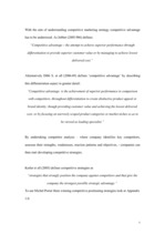 Kutatási anyagok 'Competitive Marketing Strategy', 5.