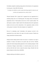 Kutatási anyagok 'Competitive Marketing Strategy', 6.