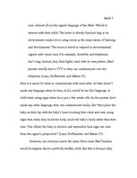 Összefoglalók, jegyzetek 'Deaf Child's World', 7.                