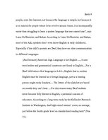 Összefoglalók, jegyzetek 'Deaf Child's World', 10.                