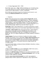 Összefoglalók, jegyzetek 'A Magyar társadalom a 13-14.században', 7.                