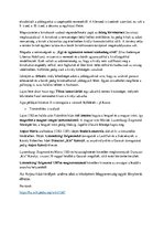 Összefoglalók, jegyzetek 'A Magyar társadalom a 13-14.században', 8.                