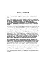 Esszék 'Living in a Diverse World', 1.                