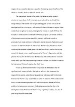 Esszék 'International Women’s Day', 3.                