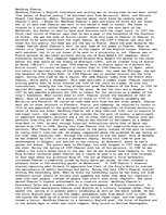 Esszék 'Geoffrey Chaucer', 1.                