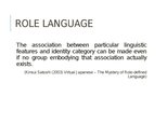 Prezentációk 'Sentence Final Particles in Japanese Language', 10.                