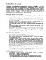 Kutatási anyagok 'Education System and it's Role in Economics in Finland and Latvia', 15.                