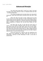 Esszék 'Advanced Lifestyle', 2.                