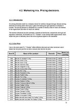 Üzleti tervek 'Marketing Plan Company "Simeks"', 32.                