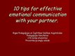 Prezentációk '10 Tips for Effective Emotional Communication with Your Partner', 1.                