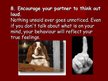 Prezentációk '10 Tips for Effective Emotional Communication with Your Partner', 10.                