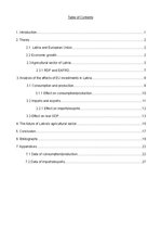 Kutatási anyagok 'To what Extent Have Investments Made to Latvia from the European Union during 20', 2.                