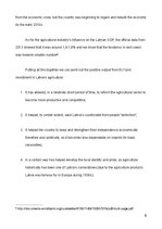Kutatási anyagok 'To what Extent Have Investments Made to Latvia from the European Union during 20', 8.                
