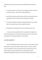 Kutatási anyagok 'To what Extent Have Investments Made to Latvia from the European Union during 20', 9.                